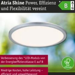 Paulmann 71274 LED Panel Atria Shine 298mm 3000-6500K Chrom matt IP44