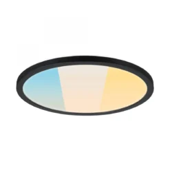 Paulmann 71276 LED Panel Atria Shine 298mm 3000-6500K Schwarz IP44