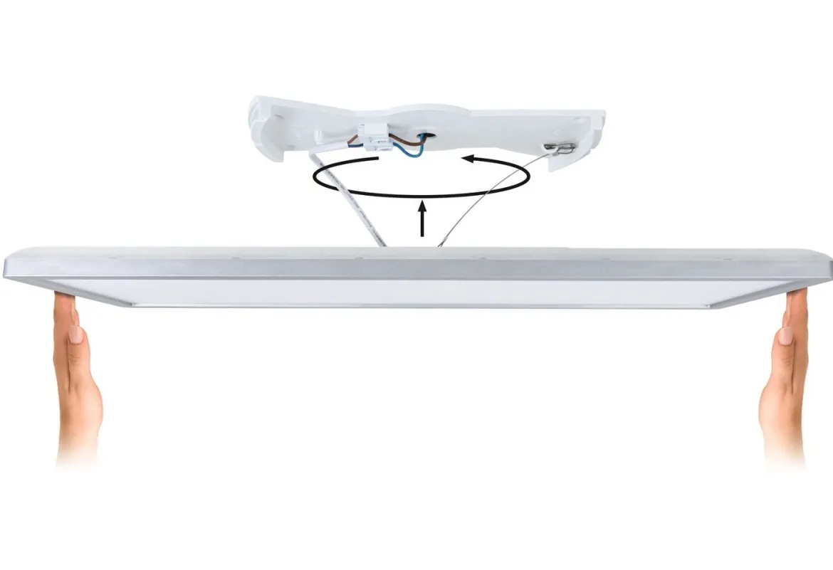 Paulmann 79927 LED Panel Atria Shine White Switch 580x200mm 3000-6500K Weiß