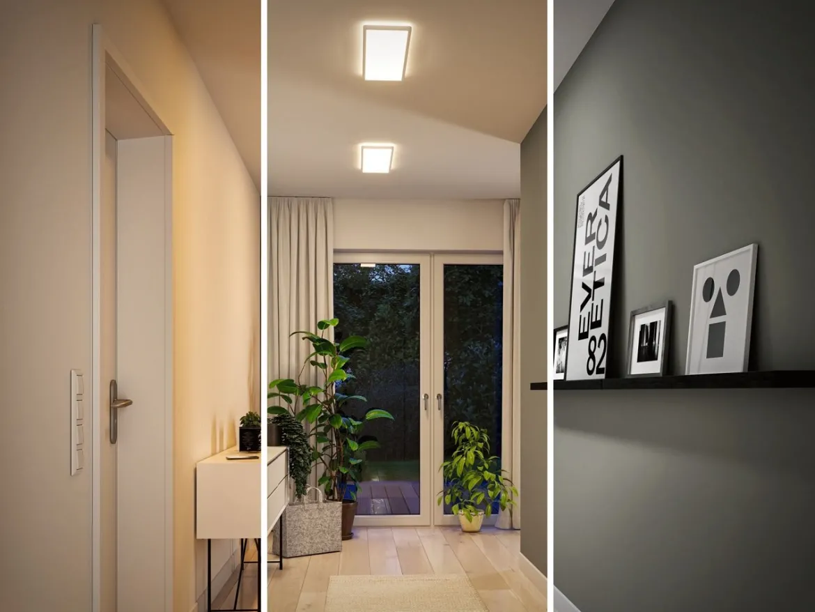 Paulmann 79927 LED Panel Atria Shine White Switch 580x200mm 3000-6500K Weiß