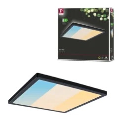Paulmann 71256 LED Panel Atria Shine 298x298mm 3000-6500K Schwarz IP44