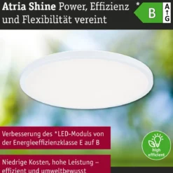 Paulmann 71257 LED Panel Atria Shine 398mm 3000-6500K Weiß IP44