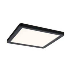 Paulmann 71267 LED Panel Atria Shine 190x190mm 3000-6500K Schwarz IP44