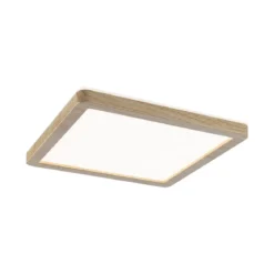 Paulmann 71268 LED Panel Atria Shine 190x190mm 3000-6500K Holzoptik IP44