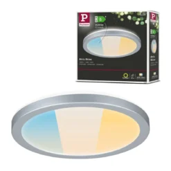 Paulmann 71269 LED Panel Atria Shine 190mm 3000-6500K Chrom matt IP44