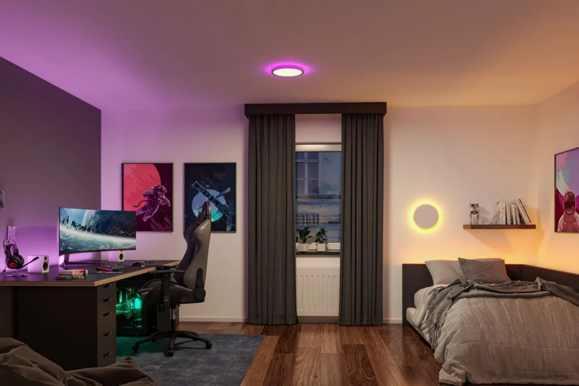 Paulmann 71191 LED Panel Atria Shine Backlight 290mm RGBW weiß dimmbar