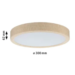 Paulmann 71054 LED Panel Cosara rund 300mm Beige 4000K IP44