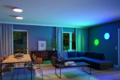 Paulmann 79897 LED Panel  Smart Home Zigbee Velora rund 400mm RGBW 3000K
