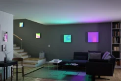 Paulmann 79905 LED Panel Velora Rainbow dynamicRGBW 450x450mm weiß