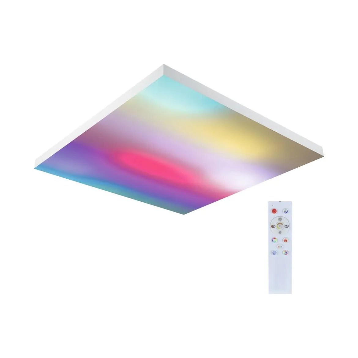 Paulmann 79906 LED Panel Velora Rainbow dynamicRGBW 595x595mm weiß