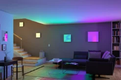Paulmann 79906 LED Panel Velora Rainbow dynamicRGBW 595x595mm weiß
