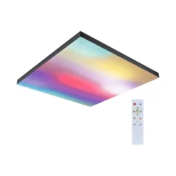 Paulmann 79909 LED Panel Velora Rainbow dynamicRGBW 595x595mm schwarz