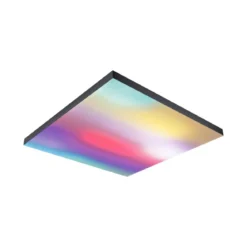 Paulmann 79909 LED Panel Velora Rainbow dynamicRGBW 595x595mm schwarz