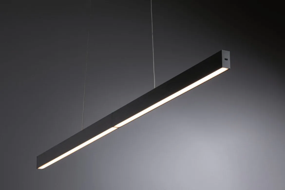 Paulmann 76989 LED Pendelleuchte Aptare Touchless Sensor 2700K Schwarz dimmbar