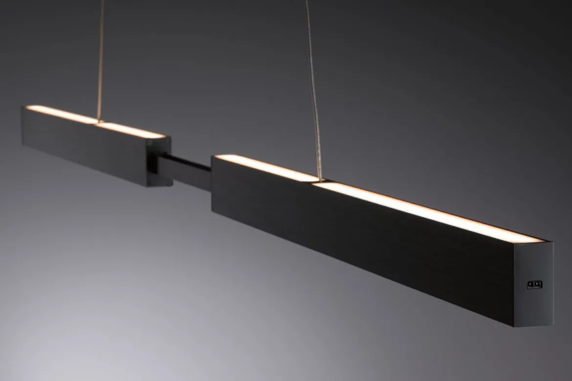 Paulmann 76989 LED Pendelleuchte Aptare Touchless Sensor 2700K Schwarz dimmbar