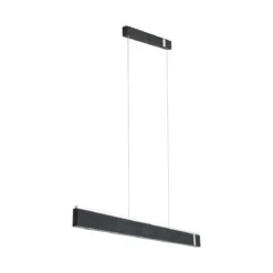 Paulmann 79985 LED Pendelleuchte Jagun 3-Step-Dim 2700K 2000lm Filz anthrazit