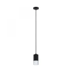Paulmann 79997 LED Pendelleuchte Kame Schwarz 3-Step Dim IP44