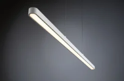 Paulmann 79901 LED Pendelleuchte Lento 2700K 42W Weiß dimmbar höhenverstellbar