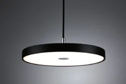 Paulmann 96777 LED Pendelleuchte Smart Home Zigbee Hildor Schwarz matt 2700K