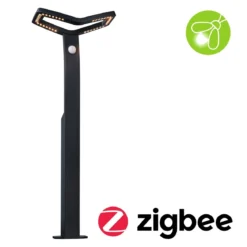 Paulmann 94792 LED Pollerleuchte Zigbee 3.0 Alara Bewegungsmelder IP44 665mm