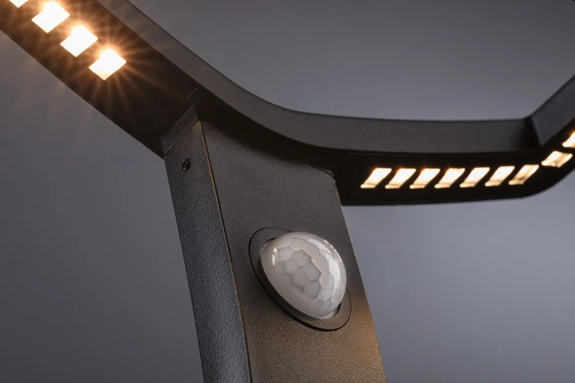 Paulmann 94794 LED Pollerleuchte Zigbee 3.0 Alara Bewegungsmelder RGBW 665mm