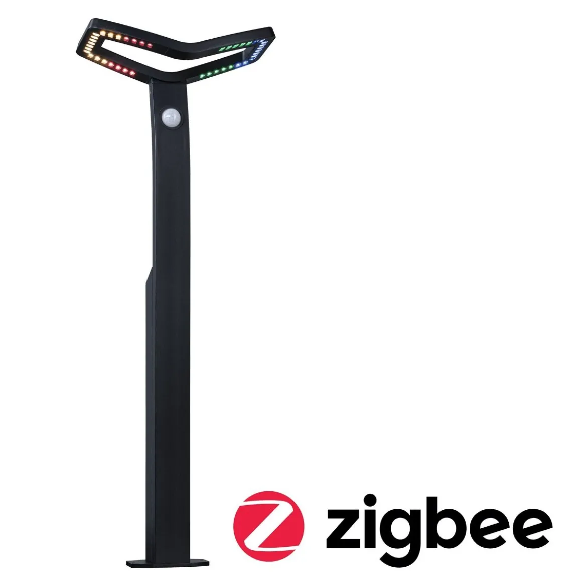 Paulmann 94794 LED Pollerleuchte Zigbee 3.0 Alara Bewegungsmelder RGBW 665mm