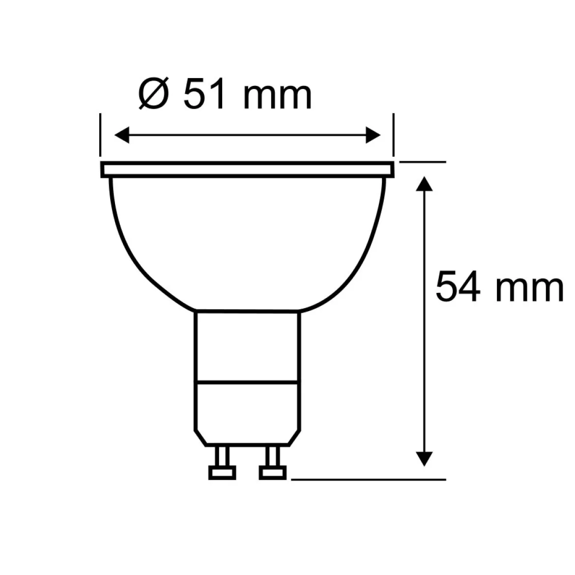 Paulmann 28930 LED Reflektor 3er-Set GU10 4000K 250lm Weiß