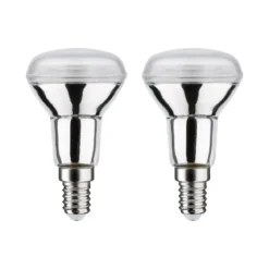 Paulmann 29049 LED Reflektor R50 2er-Pack E14 420lm silber 2700K