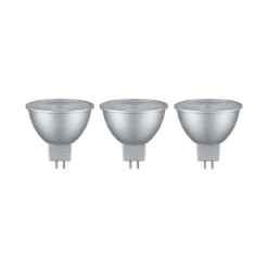 Paulmann 28914 LED Reflektor Weiß GU5,3 2700K 12V Chrom matt