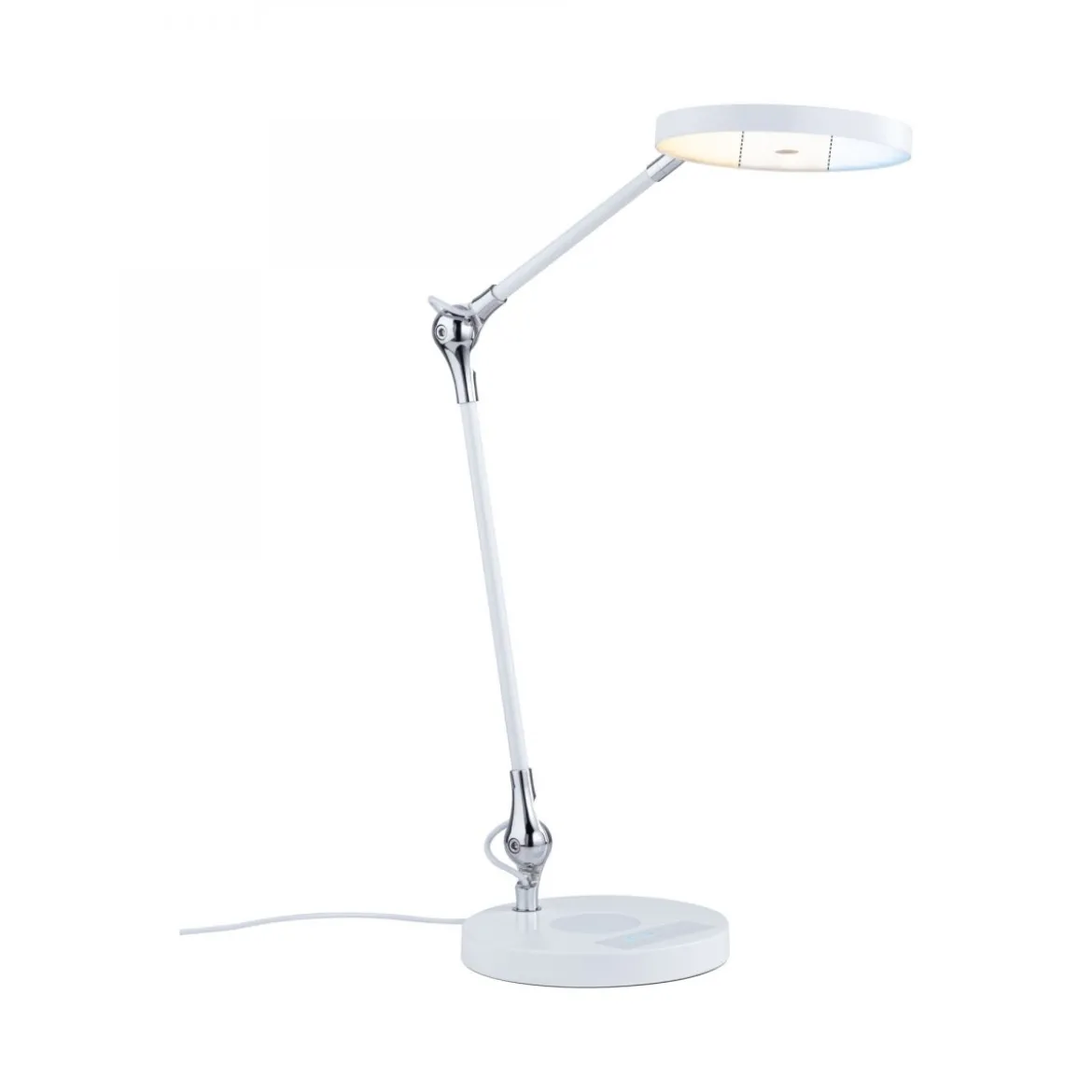 Paulmann 79884 LED Schreibtischleuchte Numis Qi White Switch Weiss