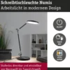 Paulmann 78010 LED Schreibtischleuchte Numis White Switch schwarz