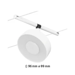 Paulmann 94478 LED Seilsystem Spot Circle 12V 3000K Weiß Chrom