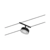 Paulmann 94480 LED Seilsystem Spot Circle 12V 3000K Schwarz Chrom
