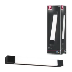 Paulmann 71216 LED Spiegelleuchte Quasar 40cm 3000K Schwarz IP44