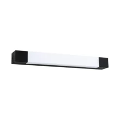 Paulmann 71216 LED Spiegelleuchte Quasar 40cm 3000K Schwarz IP44
