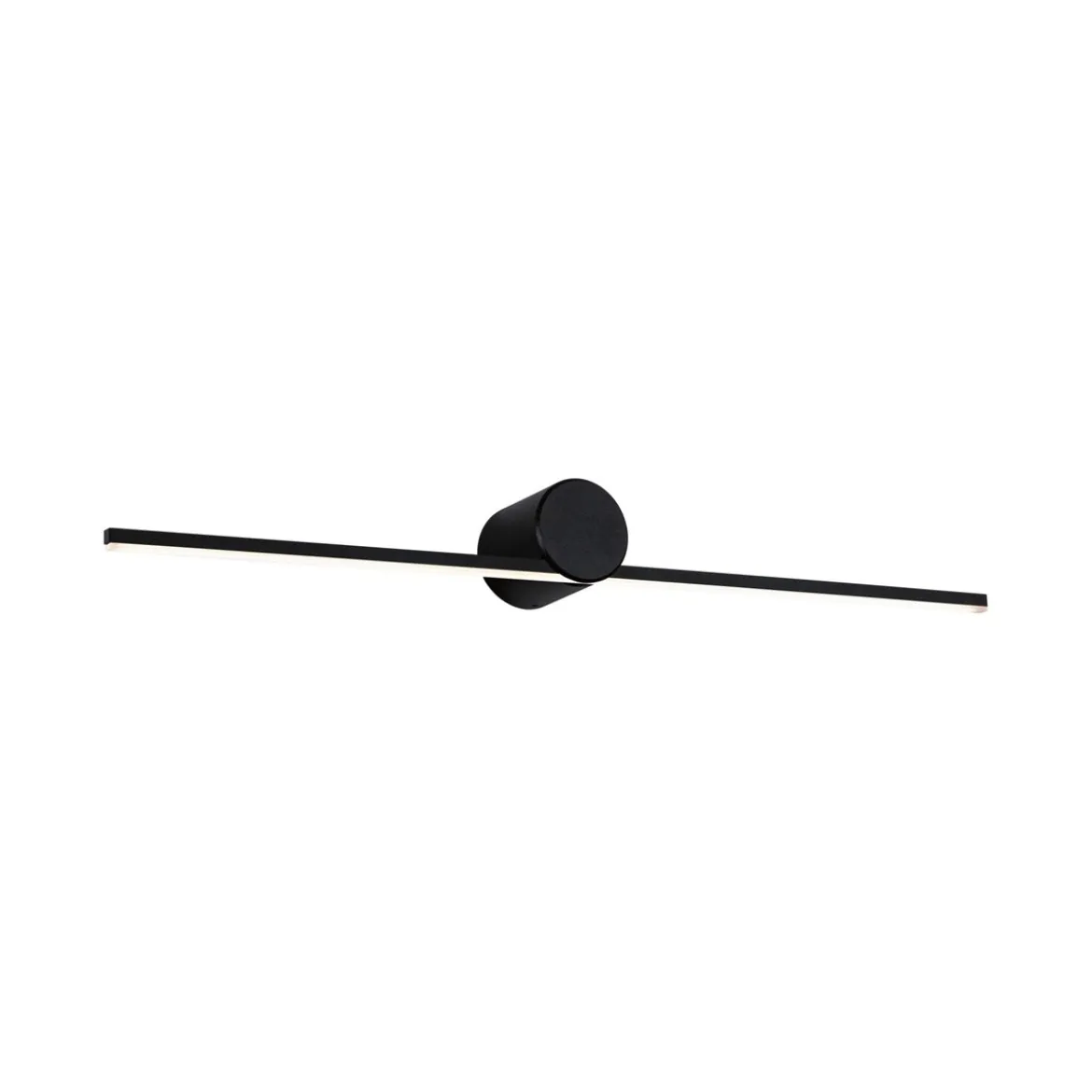 Paulmann 75411 LED Spiegelleuchte Sava 60cm 3000K Schwarz IP44