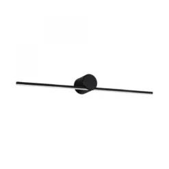 Paulmann 75411 LED Spiegelleuchte Sava 60cm 3000K Schwarz IP44