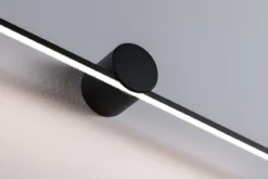 Paulmann 75410 LED Spiegelleuchte Sava 30cm 3000K Schwarz IP44
