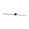 Paulmann 75412 LED Spiegelleuchte Sava 90cm 3000K Schwarz IP44