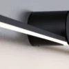 Paulmann 75413 LED Spiegelleuchte Sava 120cm 3000K Schwarz IP44