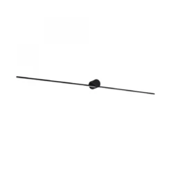 Paulmann 75413 LED Spiegelleuchte Sava 120cm 3000K Schwarz IP44