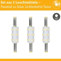 Paulmann 29278 LED Stecksockel Taina 3er-Set 4000K