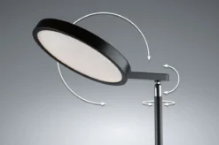 Paulmann 78019 LED Stehleuchte Caneta Schwarz Tunable White dimmbar