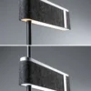 Paulmann 79988 LED Stehleuchte Jagun 3-Step-Dim 2700K 1250lm Filz anthrazit