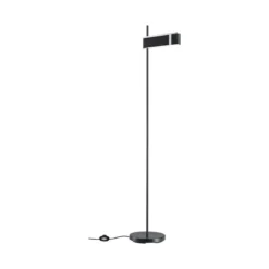 Paulmann 79988 LED Stehleuchte Jagun 3-Step-Dim 2700K 1250lm Filz anthrazit