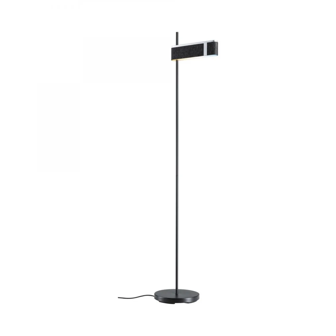 Paulmann 79993 LED Stehleuchte Smart Home Zigbee Jagun Tunable White Filz anthrazit dimmbar