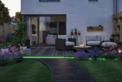 Paulmann 71194 LED Stripe Solar mit Fernbedienung 5m IP44 RGB dimmbar