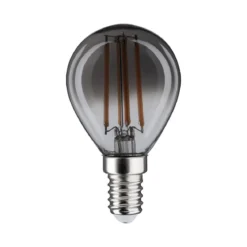 Paulmann 28863 LED Tropfen E14 4W  170lm 1800K Rauchglas dimmbar