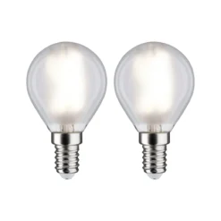 Paulmann 28919 LED Tropfen Filament E14 230V 4000K Matt 2-Set
