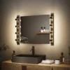 Paulmann 29264 LED Tropfen Kopfspiegel Schwarzmatt 470lm E14 warmweiß dimmbar